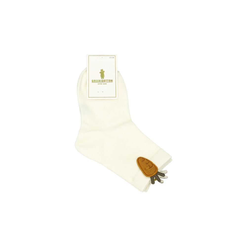 Meias criança M6606 7 WHITE 1 ModaServerPro